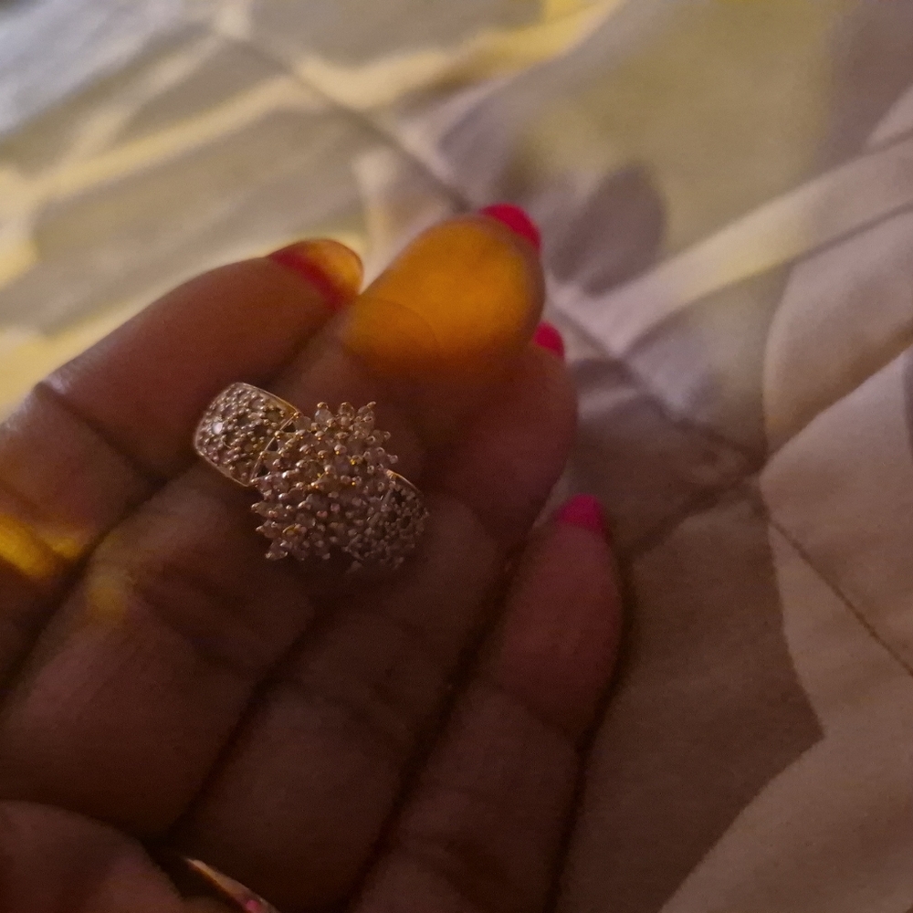 10k gold 1Ct diamond ring - Picture 6 of 6